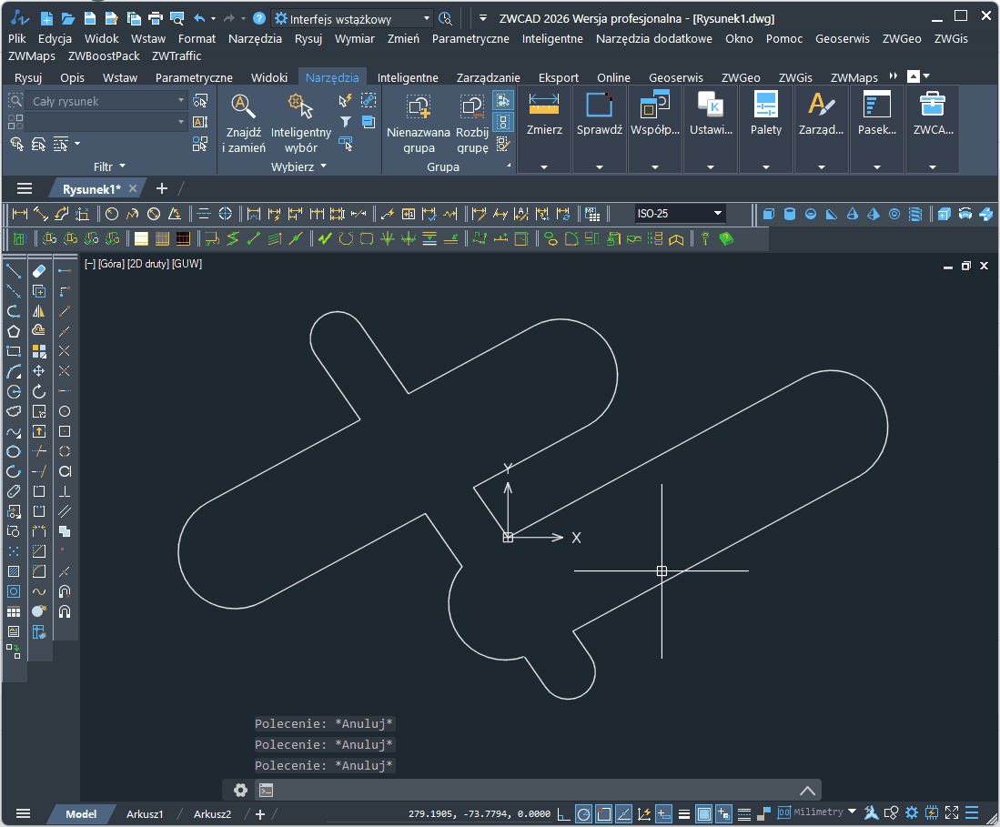 Obliczanie momentu bezwładności
