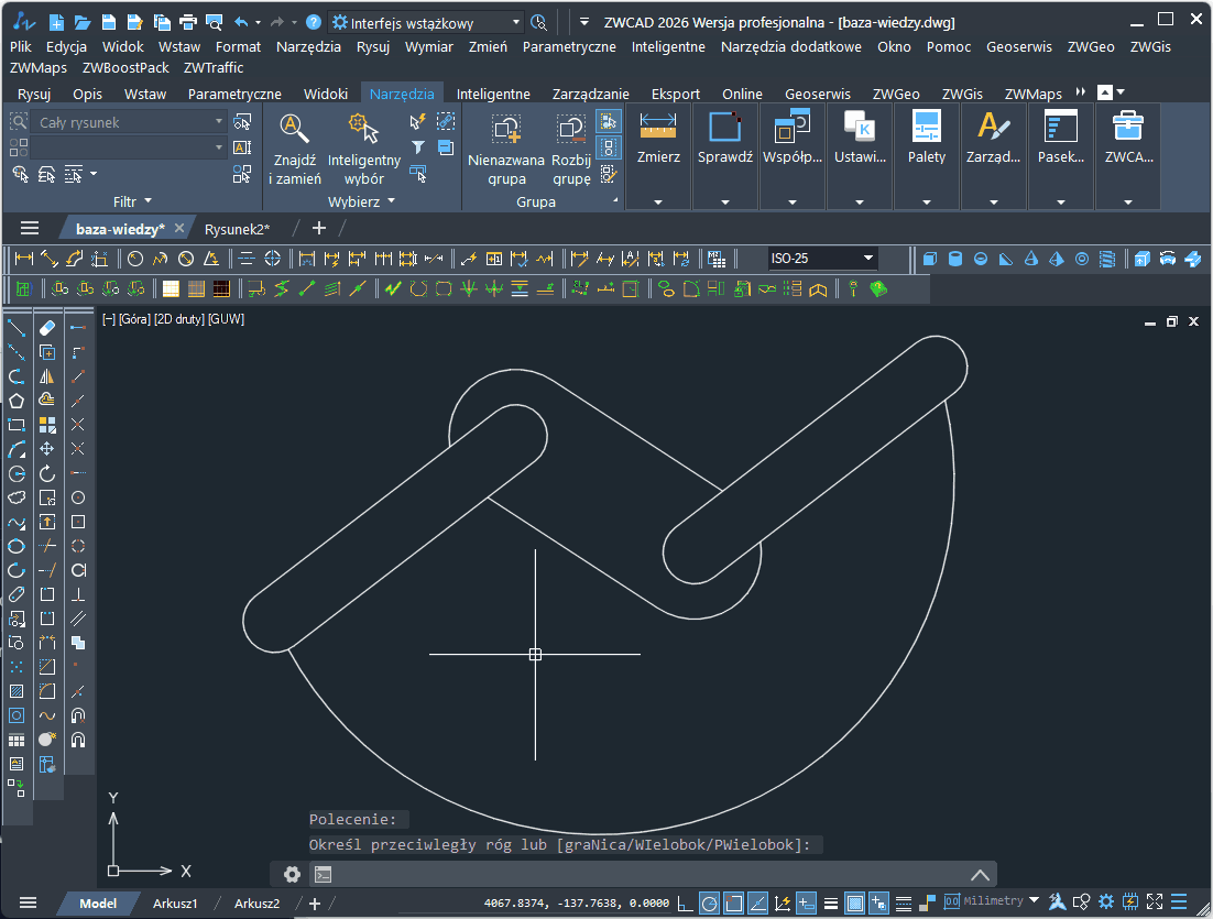 Kopiowanie obiektów z oryginalnymi współrzędnymi