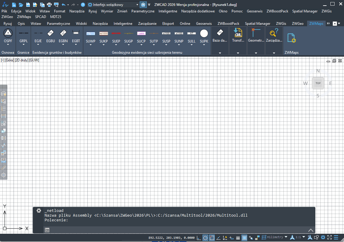 Import GML w ZWGeo Import GML w ZWGeo